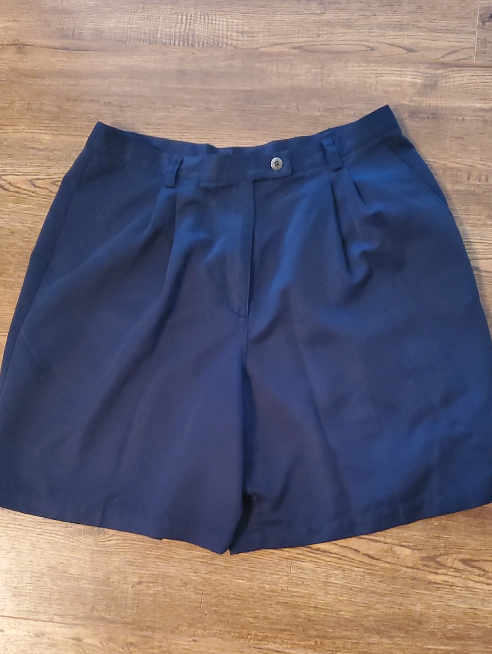 Liz Claiborne Navy Pleated Women's Shorts